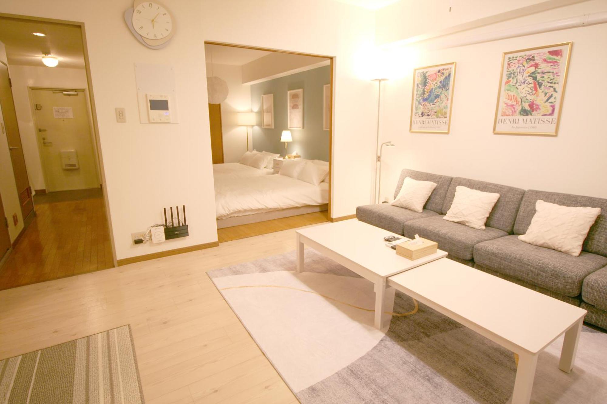 Apartemen 大阪中心街 道頓堀徒歩10分!!! 日本橋駅 徒歩10分 ホテルリネン使用 702 Osaka