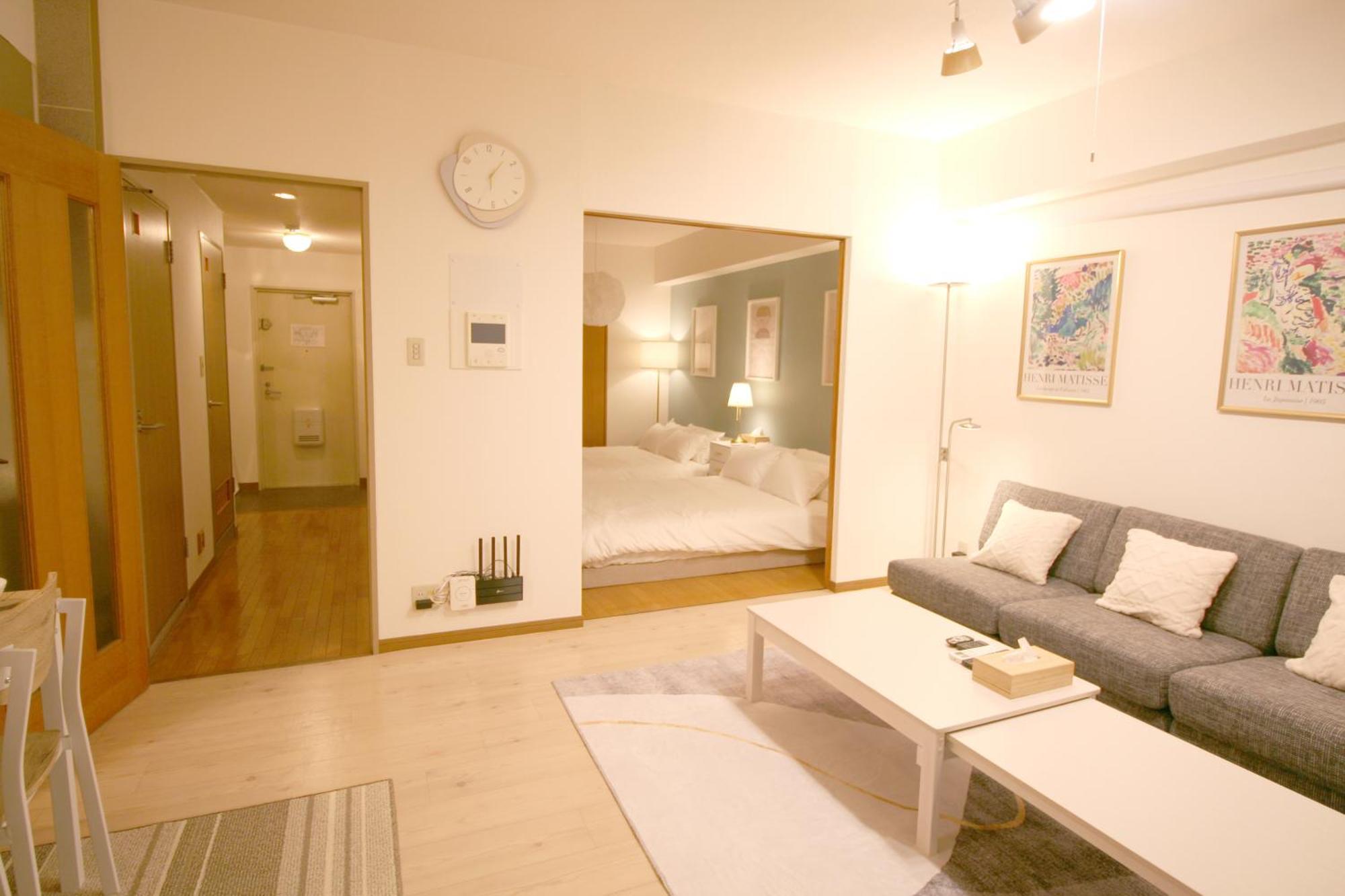 Apartemen 大阪中心街 道頓堀徒歩10分!!! 日本橋駅 徒歩10分 ホテルリネン使用 702