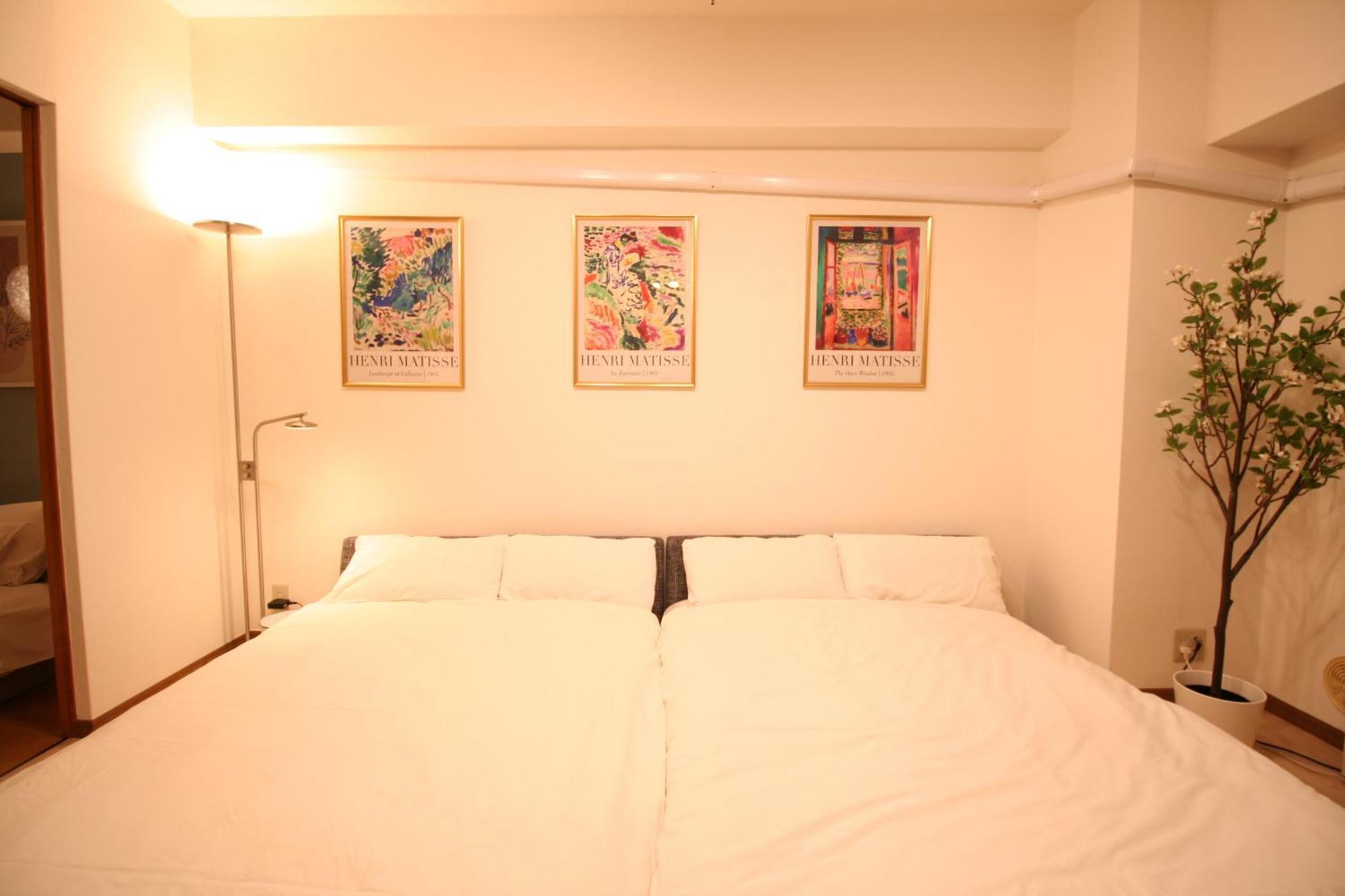 大阪中心街 道頓堀徒歩10分!!! 日本橋駅 徒歩10分 ホテルリネン使用 702 Apartemen Osaka